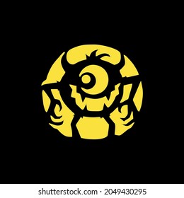 pumpkin carving for halloween simple vector