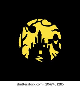 pumpkin carving for halloween simple vector