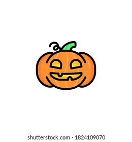 Pumpkin - Color Icon Design