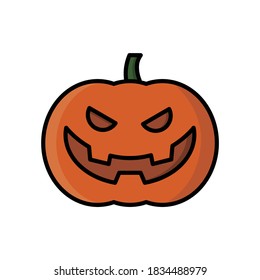 Calabaza - Diseño de iconos de color