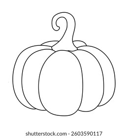 Pumpkin coloring pages for kids. Trace and color pumpkin. Thanksgiving pumpkin celebration coloring page worksheet printable. Thanksgiving activity autumn worksheet for kids.