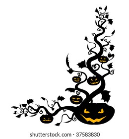 pumpkin corner design