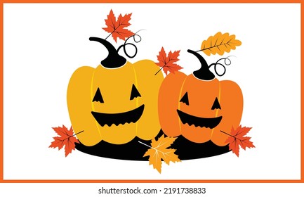 Pumpkin Crafts Gnome SVG Design.