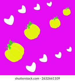 Pumpkin, cute, fabric pattern, printing, fruit for screen printing, interior wall work, product display, fruit lovers, fruit and vegetable events, gift wrapping paper, invitation cards, tile work, art