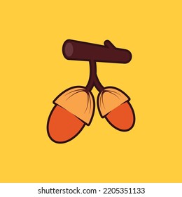 pumpkin day theme vector item