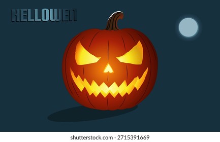 pumpkin design in the shape of halloween