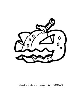 pumpkin drawing