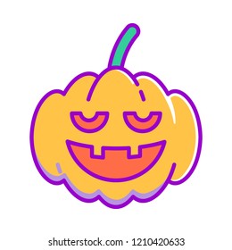 pumpkin emoticon halloween