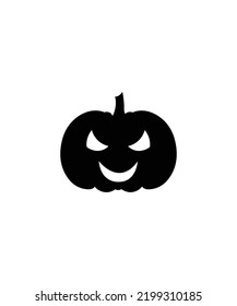 Pumpkin expression vector isolated on white background. Halloween vector  