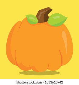 pumpkin face design vector illustration