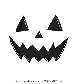 Pumpkin Face, Halloween Pumpkin, Scary Face, Halloween Decoration, Happy Halloween, Greeting Card Graphic, Pumpkin Mask, Halloween Invitation Graphic, Vector Illustration