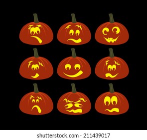 pumpkin faces
