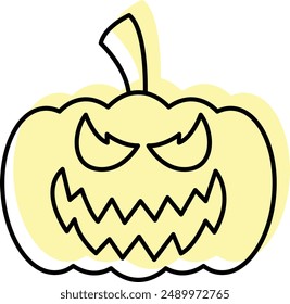 Icono de Caras de calabaza - Exhibiendo expresiones talladas de Halloween