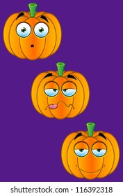 Pumpkin Faces - Set 5