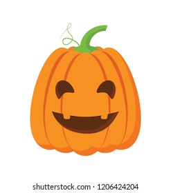 Pumpkin flat colored icon