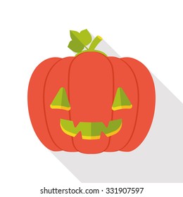 pumpkin flat icon