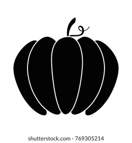 pumpkin fresh isolated icon