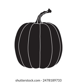 pumpkin fruit icon vector illustration design