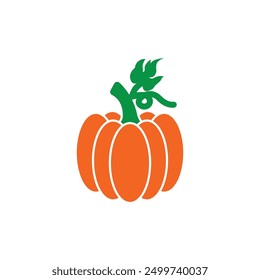 pumpkin fruit icon vector illustration design