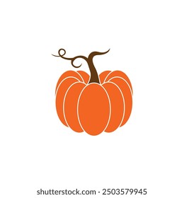 pumpkin fruit icon vector illustration design