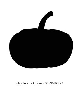 pumpkin fruit simple vector design