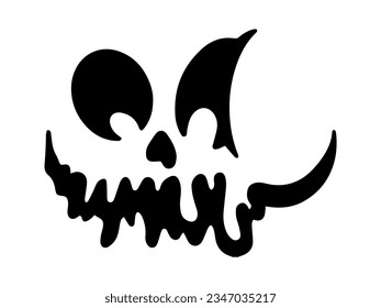 Calabaza o Fantasma Halloween Face espumosa