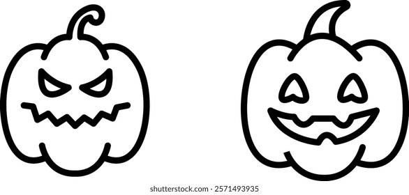 "Pumpkin Ghost Icon Representing Halloween, Spooky Themes, and Festive Decorations for Autumn, Trick-or-Treating, and Ghostly Fun"