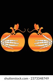 
Pumpkin Ghosts Funny Halloween cut File eps cut file for cutting machine