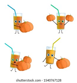 pumpkin, glass of juice, heluin, international holiday