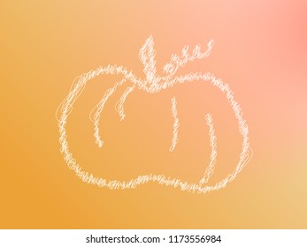 Pumpkin Gradient Background