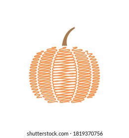 Pumpkin graphic design template vector isolated illustration