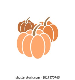 Pumpkin graphic design template vector isolated illustration