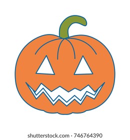 Pumpkin Hallooween Decorative Icon