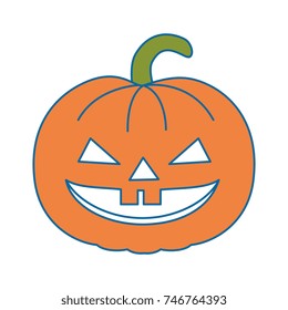 Pumpkin Hallooween Decorative Icon