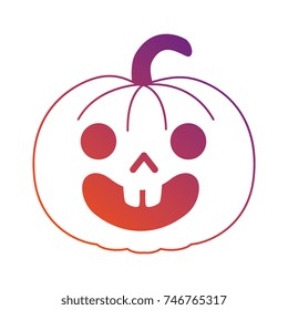 pumpkin hallooween decorative icon