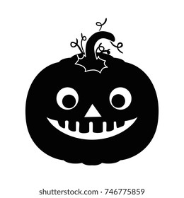 pumpkin hallooween decorative icon