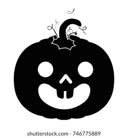 pumpkin hallooween decorative icon