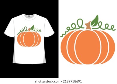 Pumpkin Halloween Decor Tshirt Good For Clothes, Greeting Card, Poster, And Mug Design.