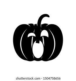 Pumpkin for Halloween Design Vector isolated. Happy Halloween Template Illustration