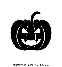 Pumpkin for Halloween Design Vector isolated. Happy Halloween Template Illustration