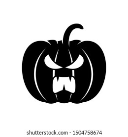 Pumpkin for Halloween Design Vector isolated. Happy Halloween Template Illustration