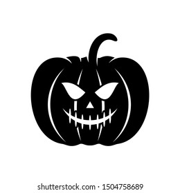 Pumpkin for Halloween Design Vector isolated. Happy Halloween Template Illustration