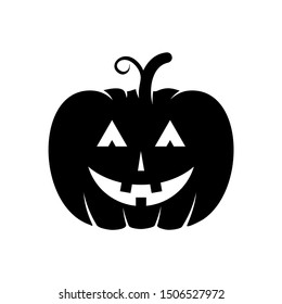 Pumpkin for Halloween Design Vector isolated. Happy Halloween Template Illustration