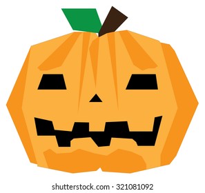 Pumpkin for Halloween party Vector Image