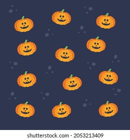 pumpkin halloween party wallpaper background