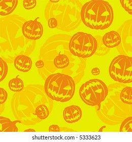 pumpkin halloween seamless
