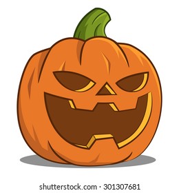Pumpkin for Halloween. Vector.