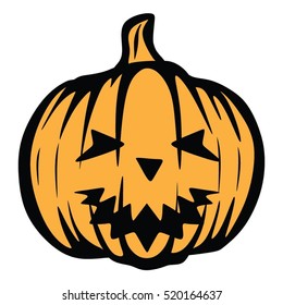 pumpkin halloween vector