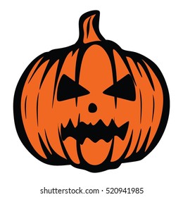 pumpkin halloween vector