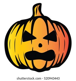 pumpkin halloween vector